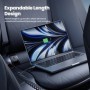 Toocki USB C Cable de resorte tipo C a USB C 5A Cable de cargador de c
