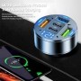 Cargador de coche de 250W y 5 puertos, adaptador de cargador de teléfo