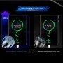 Cargador de coche de 250W y 5 puertos, adaptador de cargador de teléfo