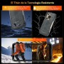 Blackview BL7000 Móvil Rugerizado Android 15-24GB RAM+256GB ROM(TF 2TB), 6.78" 2K 120Hz Smartphone, 50MP+32MP, Visión Nocturna
