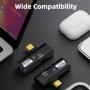 Adaptador de cargador y auriculares USB C Adaptador de audio tipo C 1 