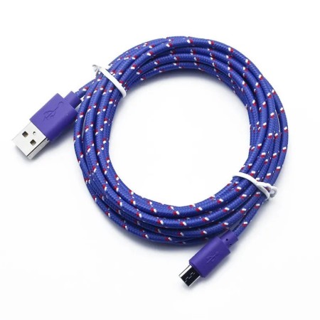 OLAF-Cable Micro USB 2A de carga rápida para teléfono móvil, Cable de 