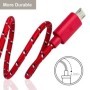 OLAF-Cable Micro USB 2A de carga rápida para teléfono móvil, Cable de 