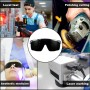 Srup Gafas profesionales de seguridad láser, Gafas de Protección UV, Longitud de onda gafas de protección láser, Gafas de