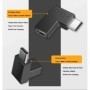 Adaptador convertidor OTG macho a hembra, USB 3,1 de 90 grados en form