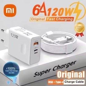 Xiaomi 120w USB C Gan adaptador de carga rápida para Iphone 15 PD carg