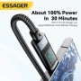 Essager 7A USB tipo C Cable 100W USB C cargador de datos para Realme H