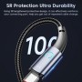 Toocki 6A Cable USB tipo C 100W cargador de carga rápida Cable de dato