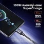 UGREEN 6A Cable USB tipo C para Huawei Mate 60 Honor 100W/88W Cable de