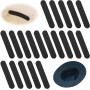 JIYIN 20 unidades reductor de tamaño de sombrero, 5 mm, autoadhesivo, tamaño de sombrero, cinta reductora de espuma, tamaño de