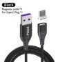 PZOZ 5A cable magnético tipo C cargador súper rápido micro USB C para 