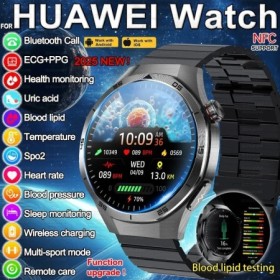 2025 nuevo para HUAWEI hombres reloj inteligente pantalla de zafiro EC