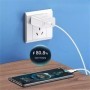 Cargador de carga rápida de 66W con Cables de datos 6A para iPhone Hua