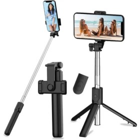Palo Selfie Trípode, Trípode para Movil, Mini trípode de palo de Selfi