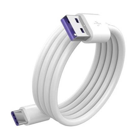 Cable USB tipo C 5A, cargador de teléfono móvil de carga rápida, Cable