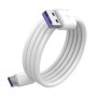 Cable USB tipo C 5A, cargador de teléfono móvil de carga rápida, Cable