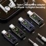 Adaptador de Audio USB tipo C a jack de 3,5mm, convertidor de auricula