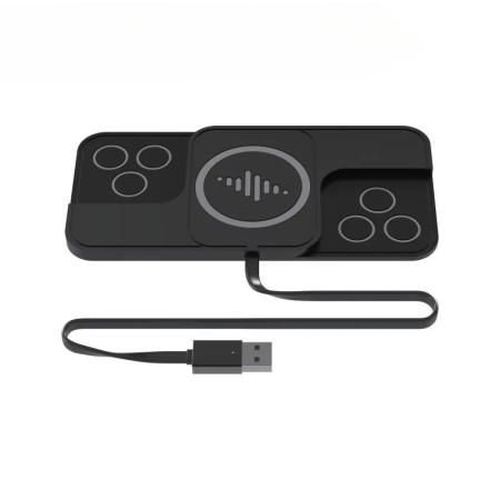 Almohadilla de carga inalámbrica rápida de 30W para iPhone 16 15 14 13
