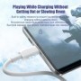 Cable USB tipo C de carga rápida 3A para Samsung Xiaomi Huawei USBC ti