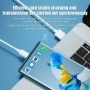 Cable USB tipo C de carga rápida 3A para Samsung Xiaomi Huawei USBC ti