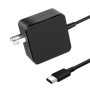 Adaptador de corriente USB tipo C de 65W, cargador rápido de pared PD 