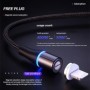 Cable magnético de carga rápida para teléfono Android, multifunción, 3