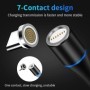 Cable magnético de carga rápida para teléfono Android, multifunción, 3