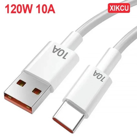 Cable de carga rápida tipo C 10A para Samsung Xiaomi Huawei Oneplus Ca