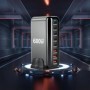 Cargador USB GaN de 8 puertos de 600W, estación de carga tipo C PD3.1,