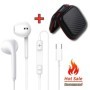 Auriculares intrauditivos Subwoofer con micrófono HD tipo C auriculare