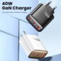 Toocki-cargador USB tipo C para móvil, dispositivo de carga rápida par