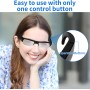 Mini Cámara Espía Oculta HD 1080P, Gafas con Cámara Oculta sin WiFi, Microcámara Espía Camuflada con Grabación de vídeo y Audio,