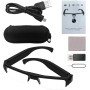 Mini Cámara Espía Oculta HD 1080P, Gafas con Cámara Oculta sin WiFi, Microcámara Espía Camuflada con Grabación de vídeo y Audio,