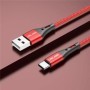 USLION 3A Cable USB tipo C Cable de carga rápida para Samsung Galaxy S