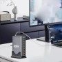 2025 caliente 600W GaN cargador rápido 8 puertos USB C tipo C estación