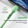Cable Micro USB 3A, Cable de silicona suave líquido de carga rápida pa