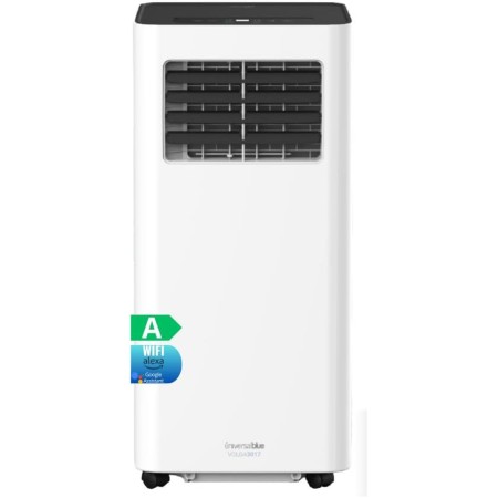 UNIVERSALBLUE Quiet Portable Air Conditioner | WIFI Air Conditioner Dehumidifier 1750 Refrigerators | 7000BTU | Alexa, Google or