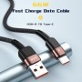 Essager-Cable USB tipo C de carga rápida 6A para móvil, cargador de da