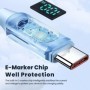 Toocki 100W USB C a tipo C Cable 5A PD cargador de carga rápida tipo C