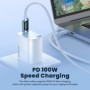 Toocki 100W USB C a tipo C Cable 5A PD cargador de carga rápida tipo C