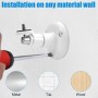 Adjustment Wandhalterung Kompatibel, Soporte Camara Vigilancia, Soporte de Cámara para Cámara Exterior, 360 Grados Soporte de