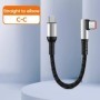 Cable corto tipo C a USB C de 50cm, carga rápida para Iphone15, Xiaomi