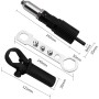 N/H Remachadora eléctrica, AolKee Remachadora para Tladro Adaptador, Kit Adaptador de Pistola Remachadora para Taladros