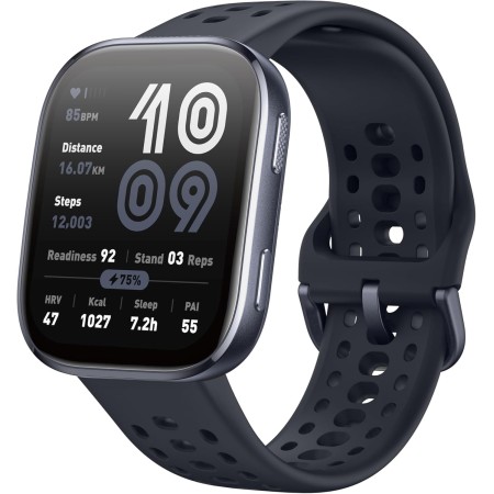 AMAZFIT Bip 6 Smartwatch 46mm, Batería 14 días, AMOLED 1,97", GPS con Mapas, IA, Llamadas Bluetooth, Seguimiento Salud y Sueño,