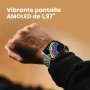 AMAZFIT Bip 6 Smartwatch 46mm, Batería 14 días, AMOLED 1,97", GPS con Mapas, IA, Llamadas Bluetooth, Seguimiento Salud y Sueño,