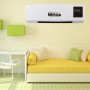 2 in 1 Wall Mounted Air Cooler, 2000W 21 Inch Electric Cooling and Heating Machine, Touch Control with 1-6H Timer, Remote