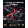 CARHEV Arrancador de Coches 6000A, 26800mAh Arrancador de Baterias de Coches (para 10.0L de Gasolina o 10.0L de Diésel) 12V