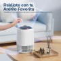 GOAMGE Air Purifier with HEPA Filter H13 of 3 Stages, with an Energy Consumption of Only 5W, Quiet at 22db with Aroma, Fights