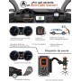 Ancel AD310 Máquina de Diagnosis OBD2, Diagnostico Coche Multimarca apoya español, Escáner, Lector de Código para Automóvil,
