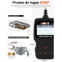 Ancel AD310 Máquina de Diagnosis OBD2, Diagnostico Coche Multimarca apoya español, Escáner, Lector de Código para Automóvil,